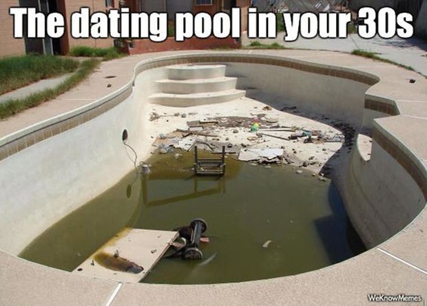 dating pool 30th birthday meme funny 30th birthday quotes
