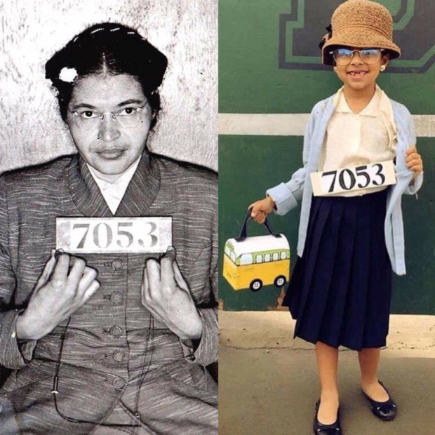 Rosa Parks Halloween costume