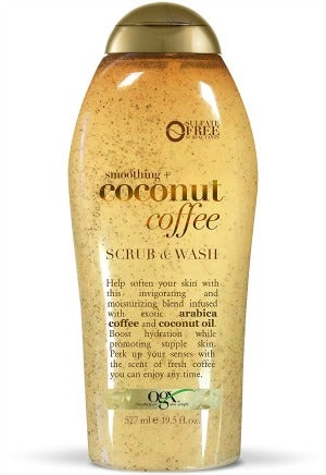 Ogx Smoothing+ Coconut Coffee Scrub & Wash