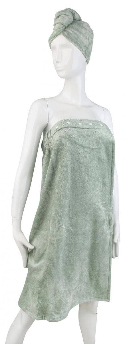 Everplush Bath Wrap & Hair Turban