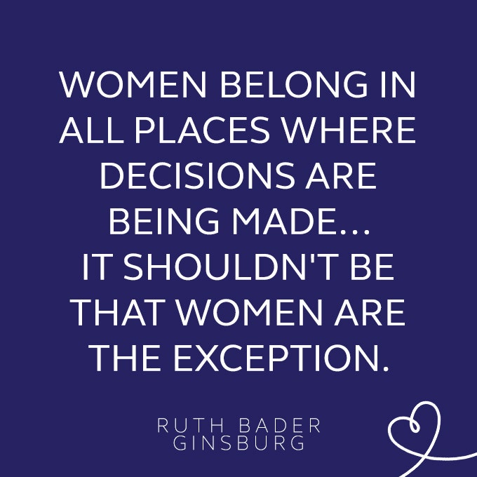 feminist quotes about womens equality by ruth bader ginsburg women's equality day quotes