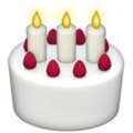 birthday cake emoji