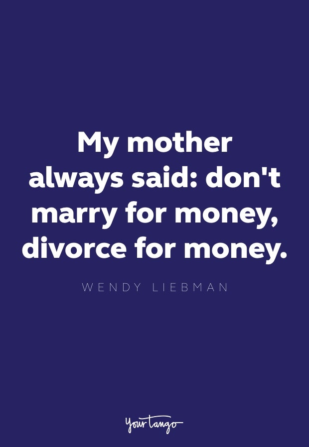 wendy liebman divorce quote