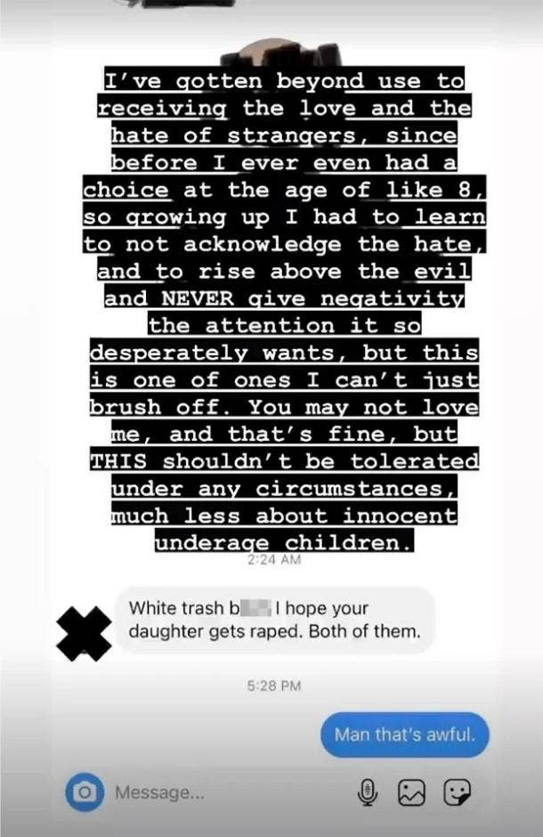 jamie lynn spears screenshot message