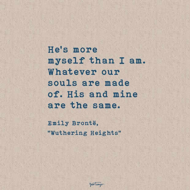 Emily Brontë sweet love quotes