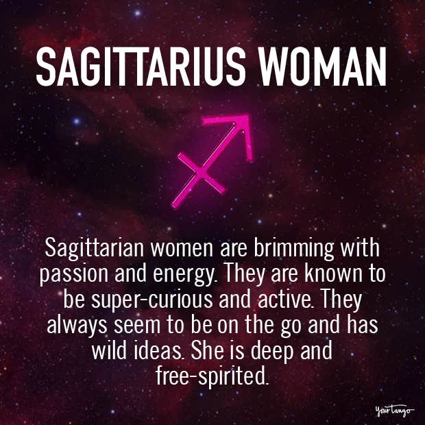 sagittarius woman facts