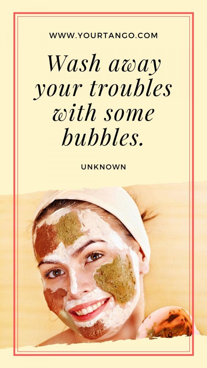 self care quotes diy spa day at home