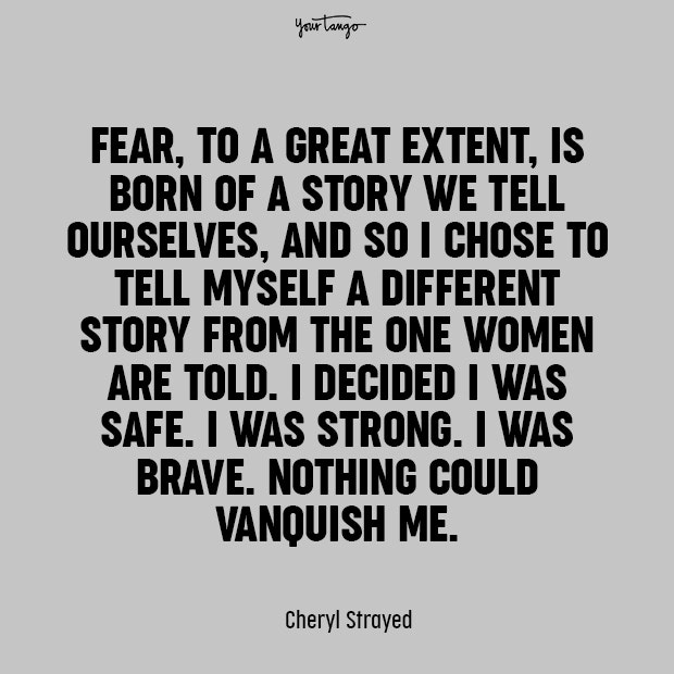 strong women quotes Cheryl Strayed Strong Woman Quote