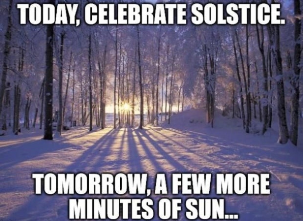 winter solstice meme winter solstice memes