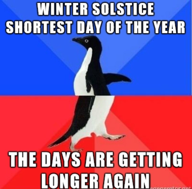 winter solstice meme winter solstice memes