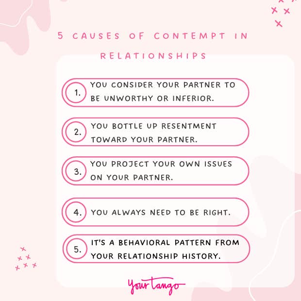 causes of contempt in relationships causes of contempt in relationships