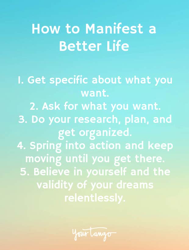 how to manifest a better life how to manifest a better life