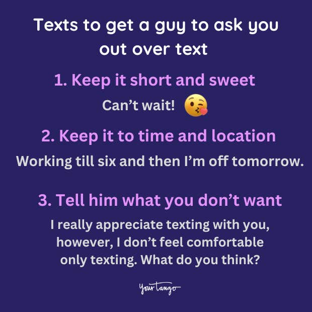 how to get a guy to ask you out over text how to get a guy to ask you out over text