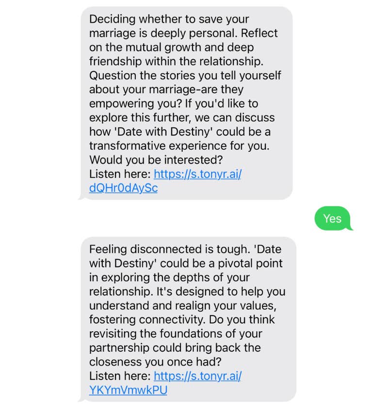 We Asked Tony Robbins' AI 8 Honest Questions